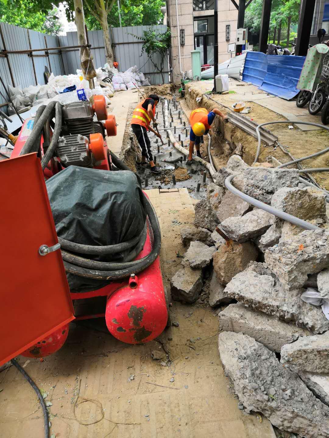 西充地基加固解决房子的地基下沉问题